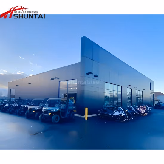 Fabricated Construction Pre-Engineered Steel Structure Warehouse Building Material